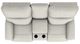 La-Z-Boy® Trouper Dove Manual Reclining Loveseat with Console-4