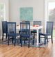 Linon Tory 2-Piece Navy Dining Chair Set-1