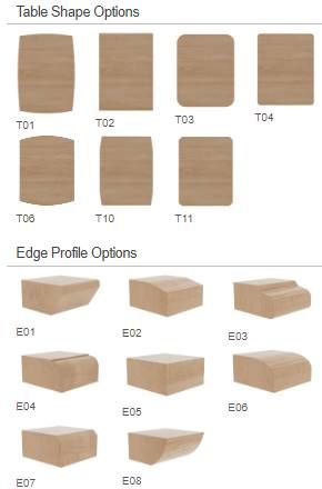 Country View Woodworking Customizable Lakeland 48" Dining Table-2