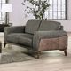 Furniture of America® Kloten Gray Loveseat-1