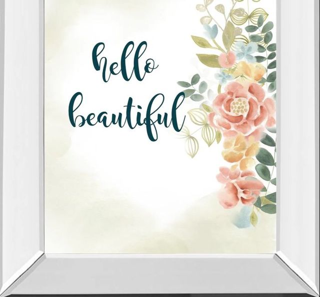Classy Art Baby Girl I by Studio W Mirror Framed Wall Art-1