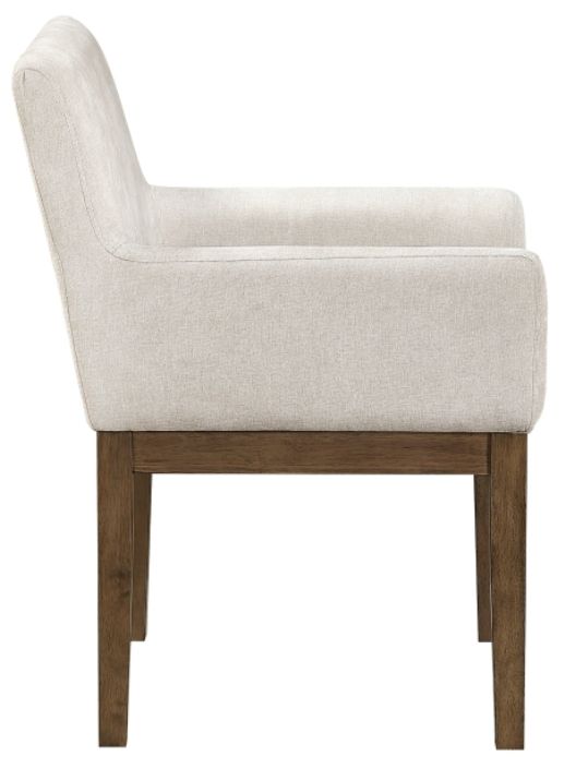 Homelegance® Matisse Brown/Brownish Gray Arm Chair-3
