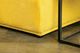 Furniture of America® Stavanger Yellow 2-Seater with Rectangle Ottoman-1