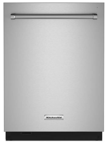 KitchenAid® 24" PrintShield™ Stainless Steel Built In Dishwasher-0