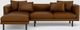 EQ3 Customizable Replay 2-Piece Leather Left-Arm Facing Sofa Sectional and Chaise-2