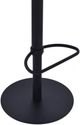 Armen Living Zuma Matte Black/Vintage Coffee Bar Stool-4