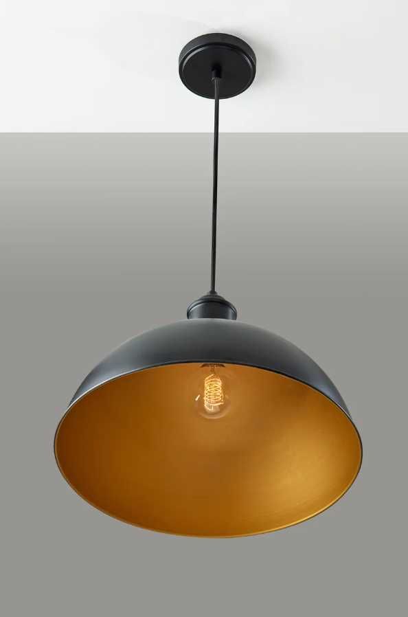 Adesso® Wallace Black Pendant-2