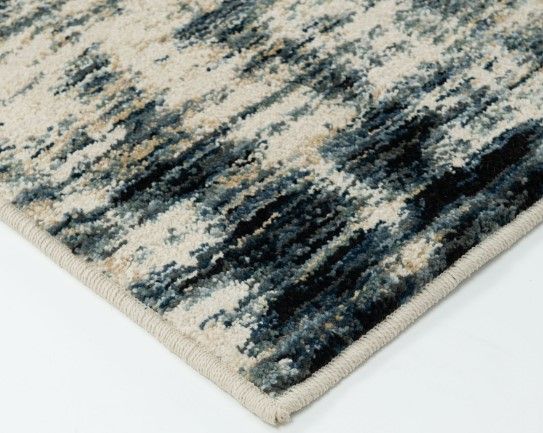 Orian Adagio Microboard Blue 5'x8' Area Rug-2