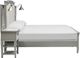 Magnussen Home® Glenbrook Natural/Pebble California King Wall Upholstered Panel Bed-2