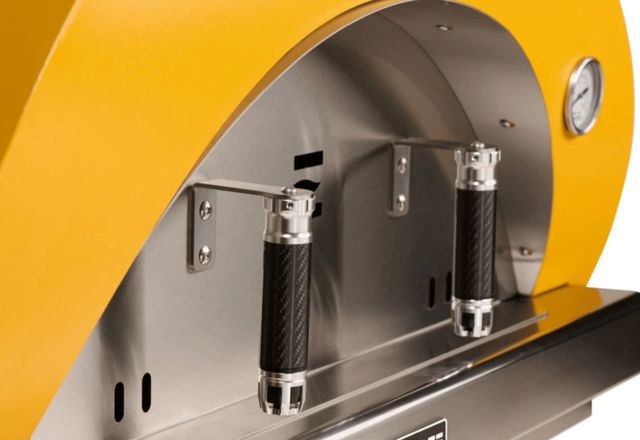 Coyote® DUOMO 40" Yellow Wood-Fired Pizza Oven-3