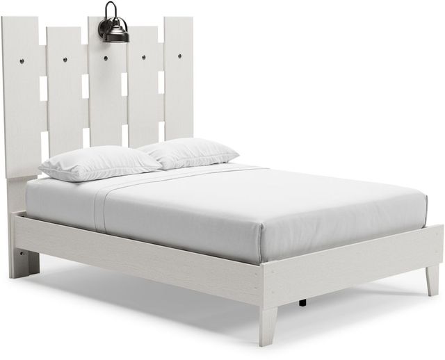 Signature Design by Ashley® Vaibryn White Full Panel Platform Bed-0
