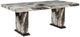 Signature Design by Ashley® Jazmore Beige/Dark Brown Top Dining Table-0