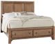 Vaughan-Bassett Cool Farmhouse Natural King Panel Storage Bed-0