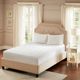 Olliix by Smart Cool by Sleep Philosophy White California King Mattress Pad-0