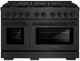 ZLINE Paramount 48" 6.7 cu. ft. Black Satin Stainless Steel Paramount Dual Fuel Range with 8 Burner DuoPro™ Cooktop and Dual Ovens-0