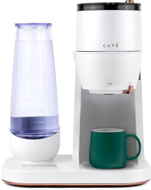 Café™ 15" Matte White Specialty Countertop Coffee Maker-3