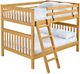 Crate Designs™ Furniture Classic Full XL/Full XL Tall Mission Bunk Bed-0