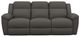 La-Z-Boy® Joel Charcoal Power Reclining Sofa with Headrest and Lumbar-1