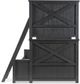 Legacy Kids Teen Flatiron Black Twin/Full Bunk Bed-5