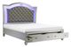 Homelegance® Leesa Silver California King Platform Bed-3