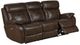 BarcaLounger© Sandover Tri-Tone Chocolate Reclining Sofa-2