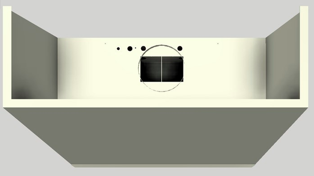 Vent-A-Hood® 36" Biscuit Wall Hood-3