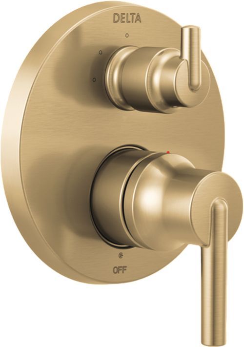 Delta Trinsic® Monitor® 14 Series Champagne Bronze Valve Trim with 3-Setting Integrated Diverter-0