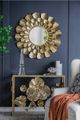 A & B Home Chrome Obelisk Decorative Object-4
