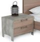 VIG Furniture Nova Domus Boston Brown/Stainless Steel Nightstand-4