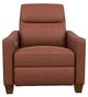 La-Z-Boy® Quinault Chestnut Leather Power Reclining Chair with Headrest-1