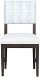 Fairfield® Customizable Entree Dining Silas Side Chair with Tobacco Legs-1