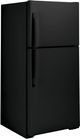 GE® 30" 19.1 Cu. Ft. Black Top Freezer Refrigerator-4