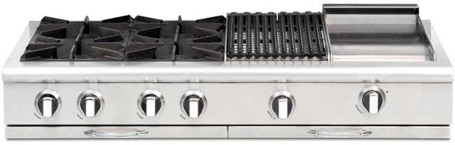 Capital Cooking Culinarian Series 48" Stainless Steel Gas Rangetop-0
