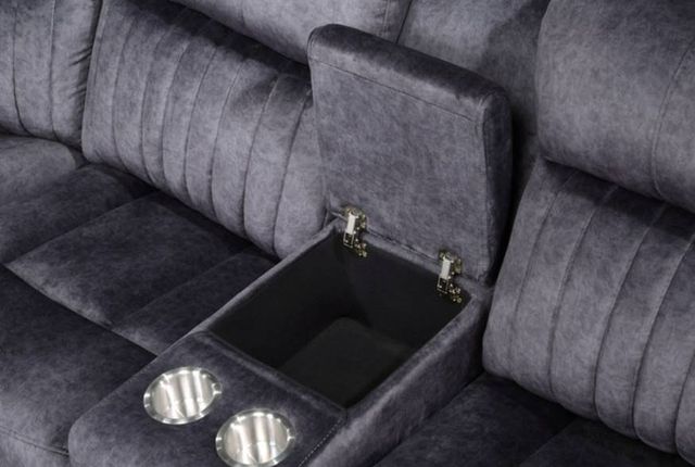 Milton Greens Stars 7-Piece Blue Gray Modular Power Recliner Sectional-2