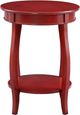 Powell® Rainbow Red Side Table-3