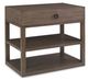 Century® Curate Laguna Brown Small Nightstand-0