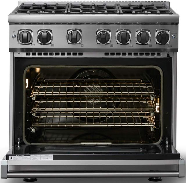 Viking® 7 Series 36" Stainless Steel Pro Style Natural Gas Range-1