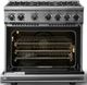 Viking® 7 Series 36" Stainless Steel Pro Style Natural Gas Range-1