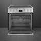 Smeg Professional 30" Stainless Steel Pro Style Induction Range-2