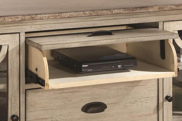 Flexsteel® Estate Antiqued Entertainment Base-3