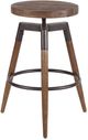 Olliix by INK+IVY Brown Frazier Adjustable Counter Stool-0