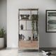 VIG Furniture Nova Domus Boston Brown Oak Bookcase-1