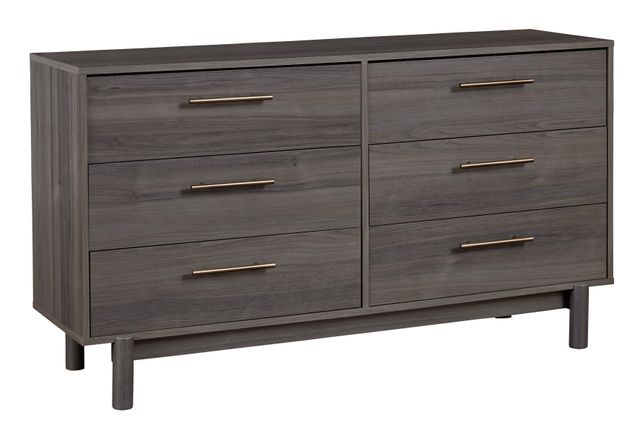 Signature Design by Ashley® Brymont 2-Piece Dark Gray Full Platform Bed Set-2