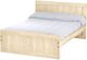 Crate Designs™ Furniture Unfinished Full Youth Panel Bed-0