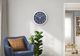 Monarch Specialties Inc. Blue 12" Wall Clock with White Numbers-1