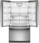 KitchenAid® 36" 25 Cu. Ft PrintShield® Stainless Steel French Door Refrigerator with Internal Water Dispenser-1