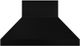 Vent-A-Hood® 48" Black Euro-Style Wall Mount Range Hood-0