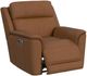 Elements International Mustang Aline Butternut Power Recliner with Power Headrest and Lumbar-4
