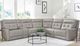 Parker House® Canterbury 6-Piece Pewter Modular Power Reclining Sectional-1