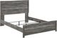 Signature Design by Ashley® Bronyan Dark Gray Queen Panel Bed-3